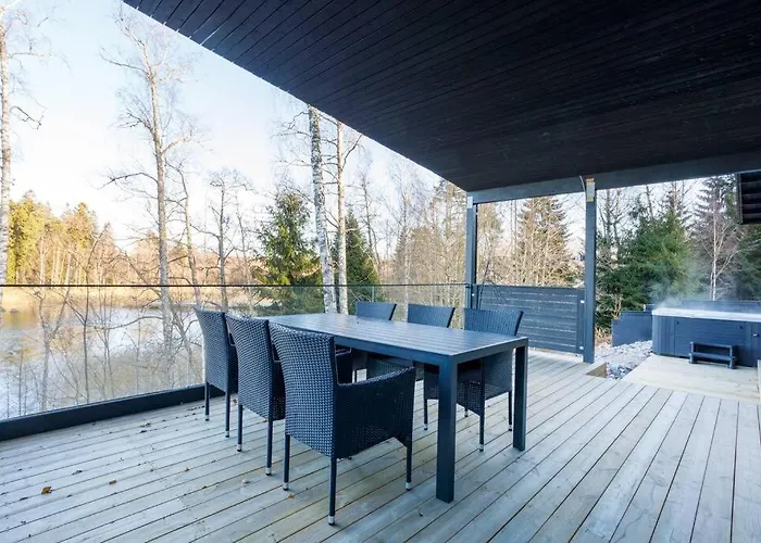 Karina - Beachfront With Jacuzzi Villa *